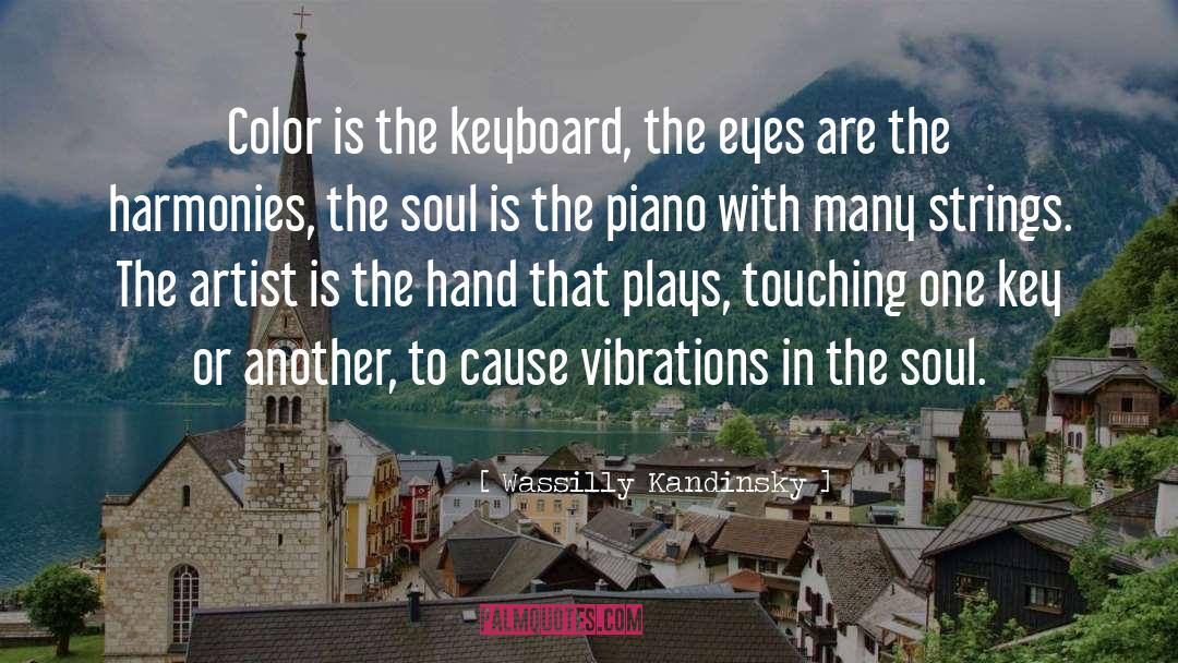 Vibrations quotes by Wassilly Kandinsky