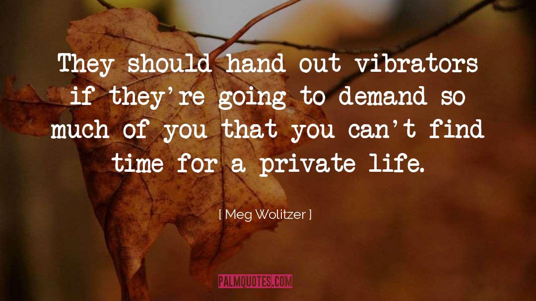 Vibrators quotes by Meg Wolitzer