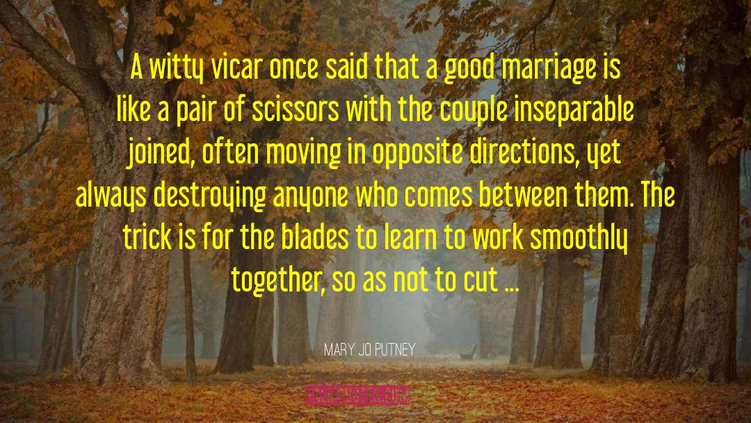 Vicar quotes by Mary Jo Putney