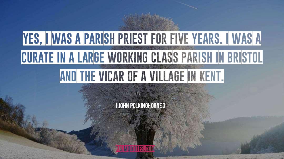 Vicar quotes by John Polkinghorne