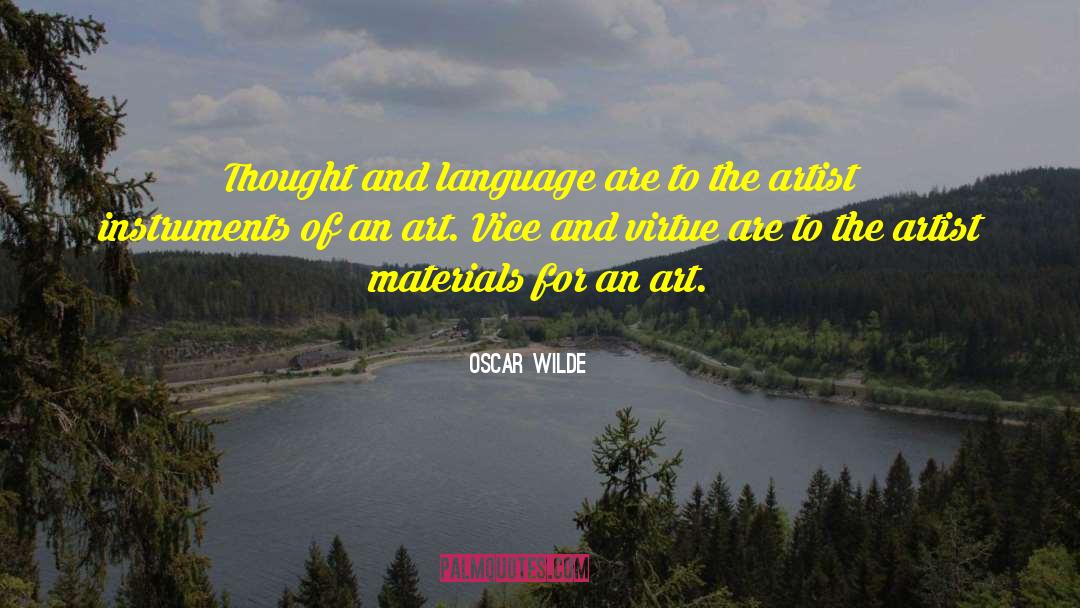 Vice And Virtue quotes by Oscar Wilde