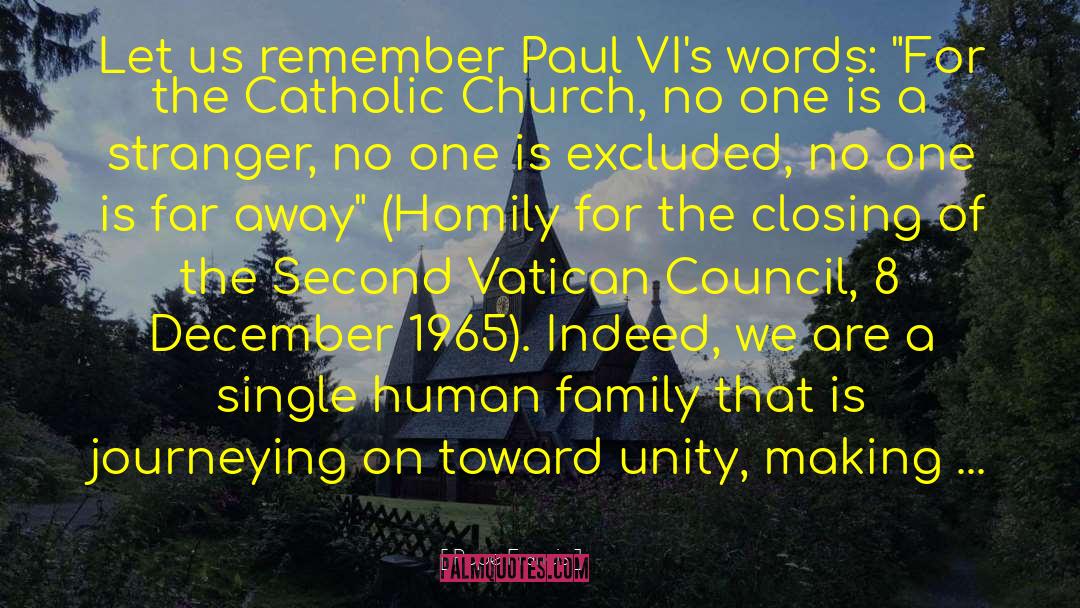 Viceregal Council quotes by Pope Francis