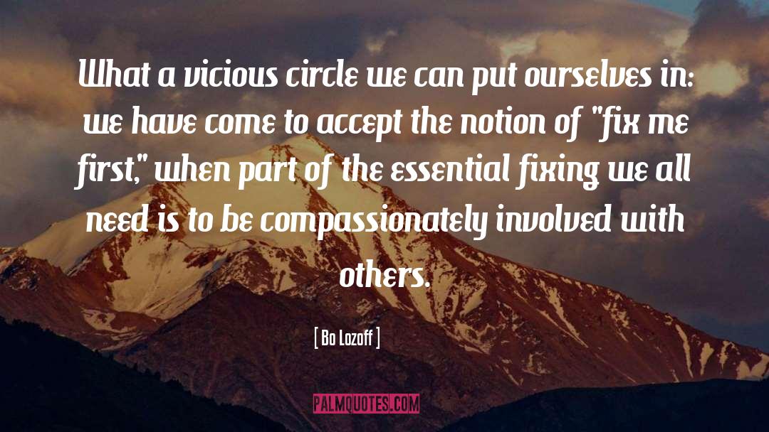Vicious Circle quotes by Bo Lozoff