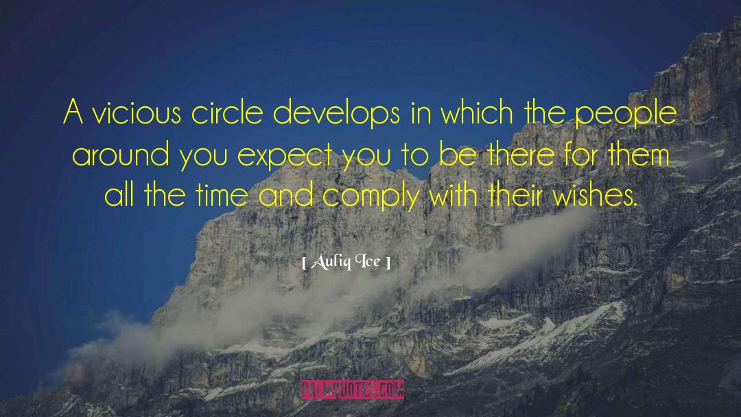 Vicious Circle quotes by Auliq Ice