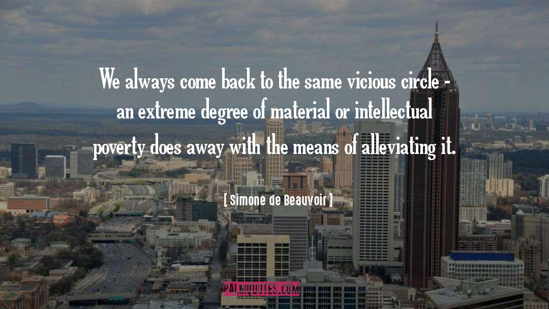 Vicious Circles quotes by Simone De Beauvoir