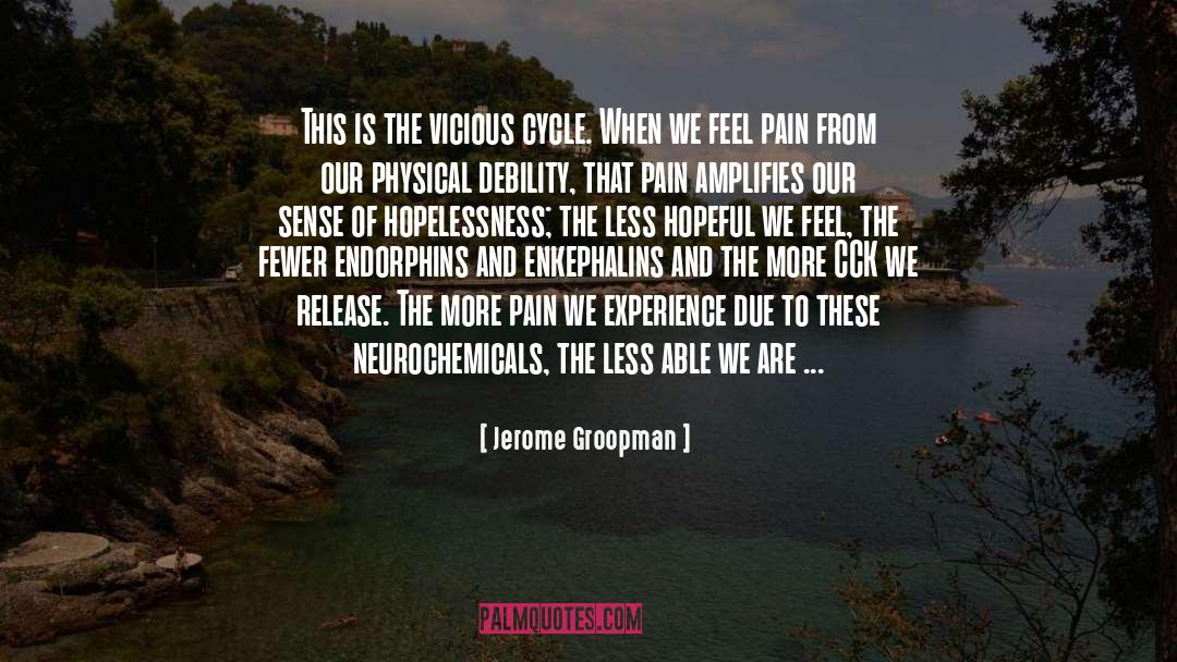 Vicious Cycle quotes by Jerome Groopman