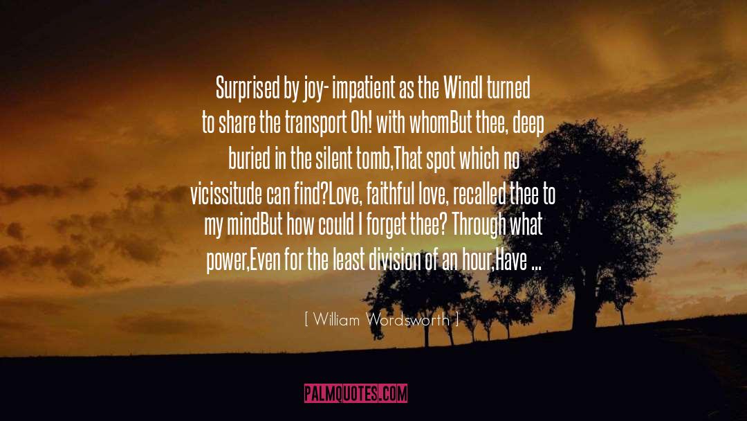 Vicissitude quotes by William Wordsworth