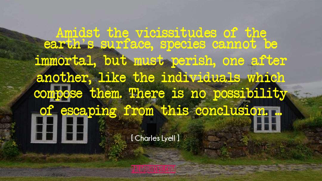 Vicissitudes quotes by Charles Lyell