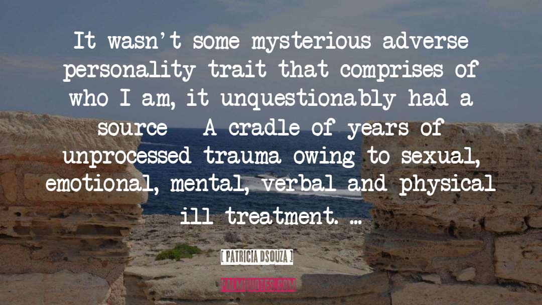 Victim Personality quotes by Patricia Dsouza