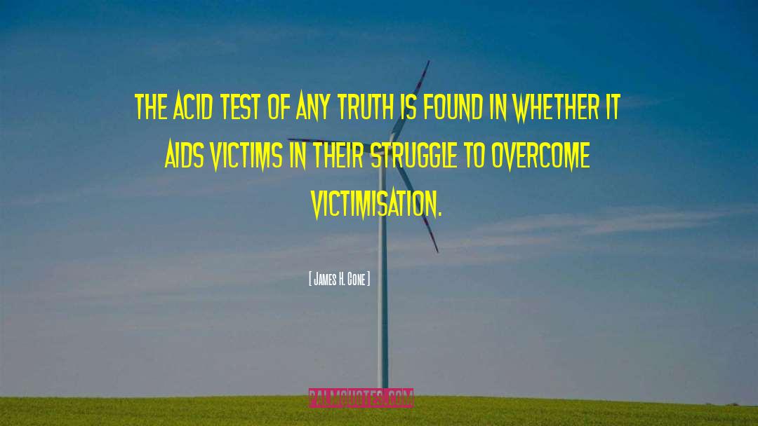 Victimisation quotes by James H. Cone