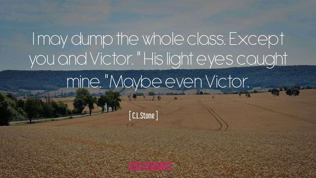 Victor Bayne quotes by C.L.Stone