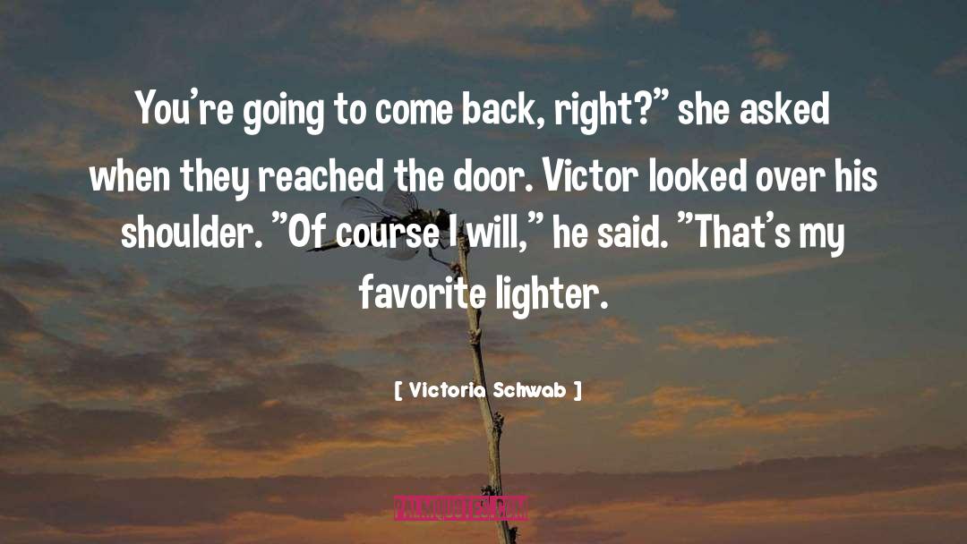Victor Nell quotes by Victoria Schwab