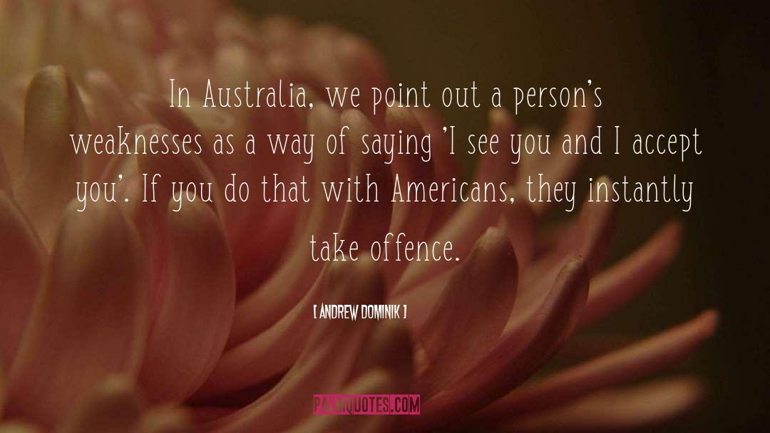 Victoria Australia quotes by Andrew Dominik