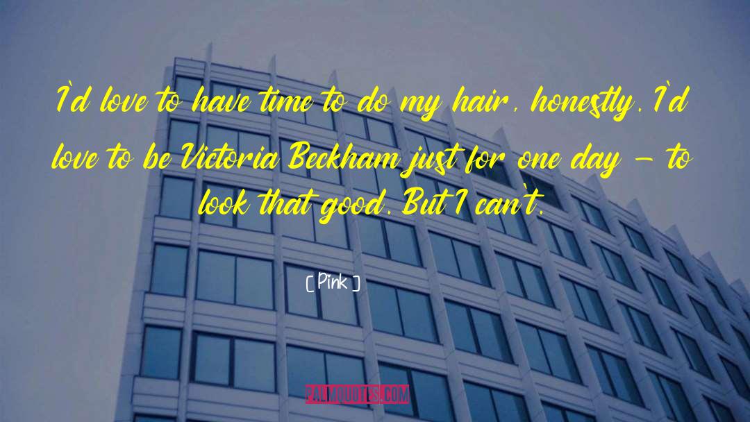 Victoria Beckham quotes by Pink
