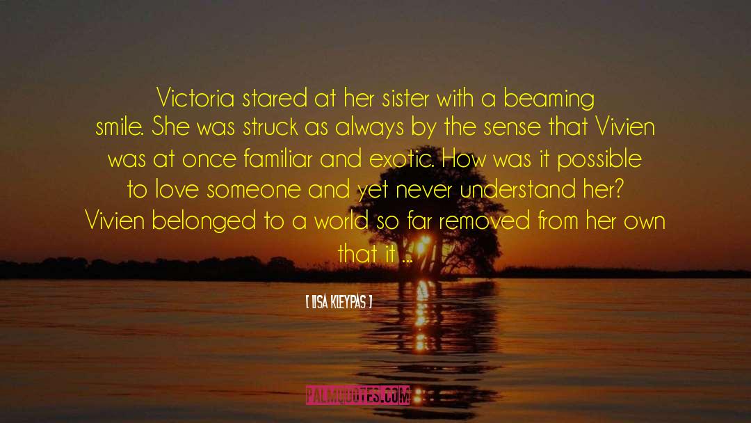 Victoria Duvall quotes by Lisa Kleypas