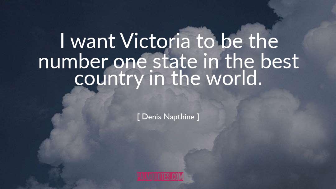 Victoria quotes by Denis Napthine