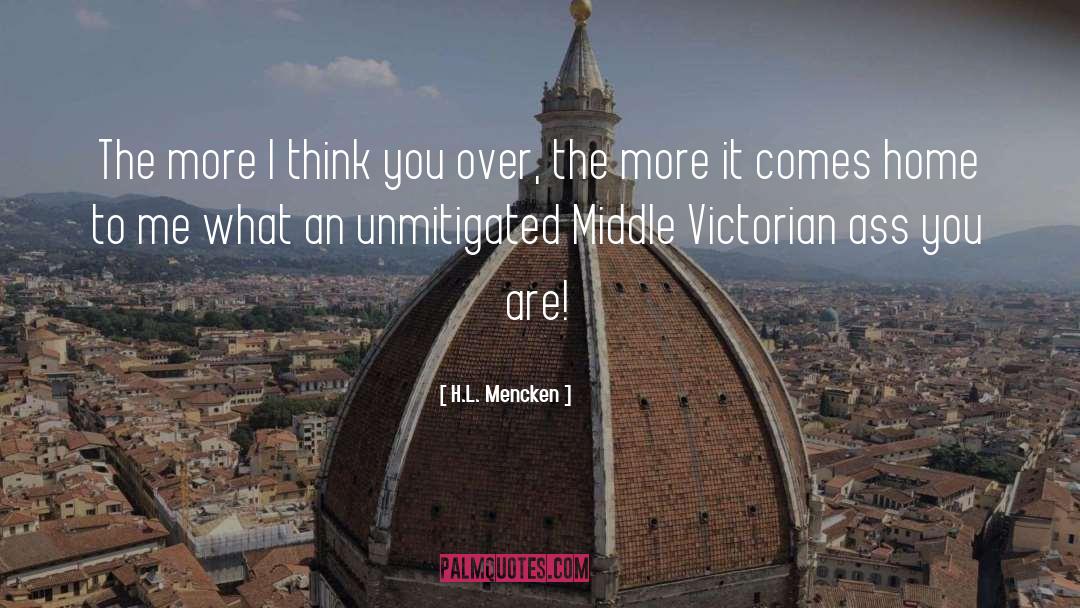 Victorian quotes by H.L. Mencken