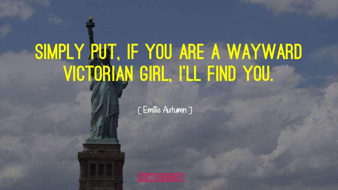 Victorian quotes by Emilie Autumn