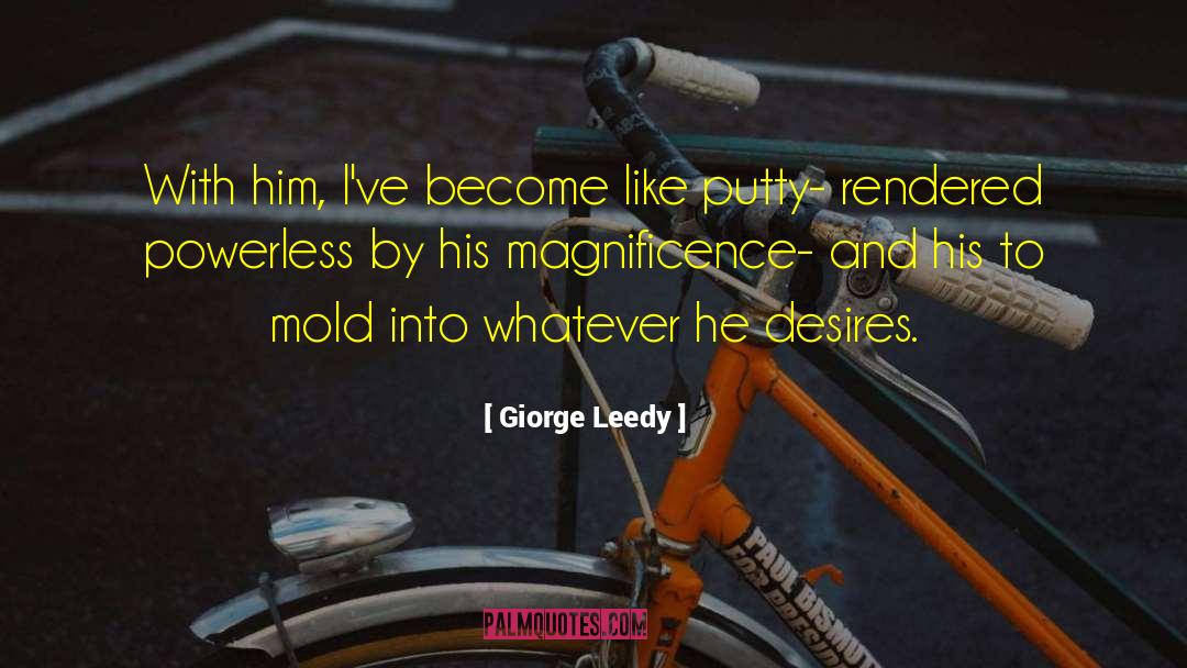 Victorian Romance quotes by Giorge Leedy