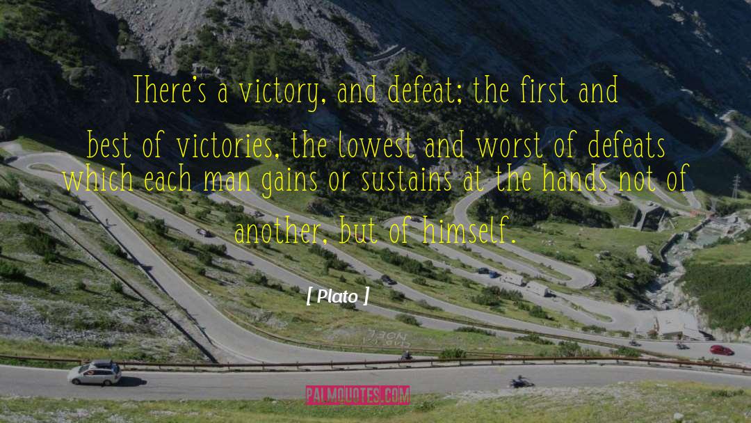 Victories quotes by Plato