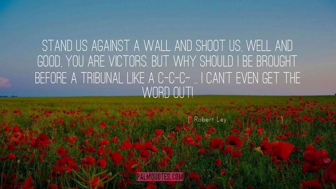 Victors quotes by Robert Ley