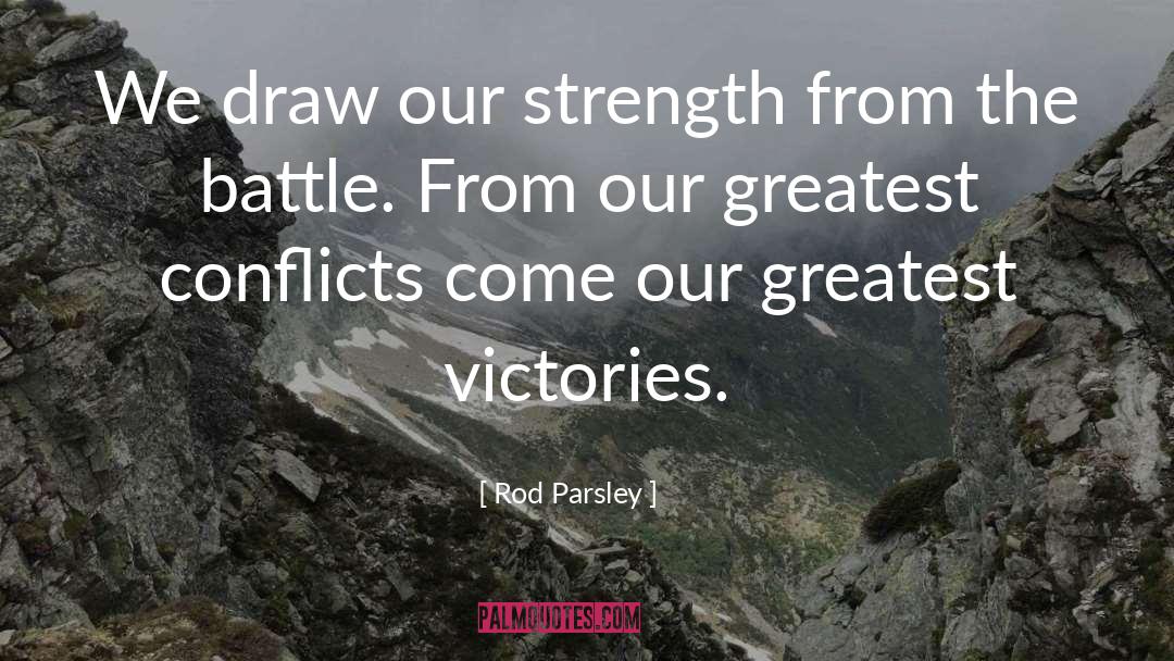 Victory Defeat quotes by Rod Parsley