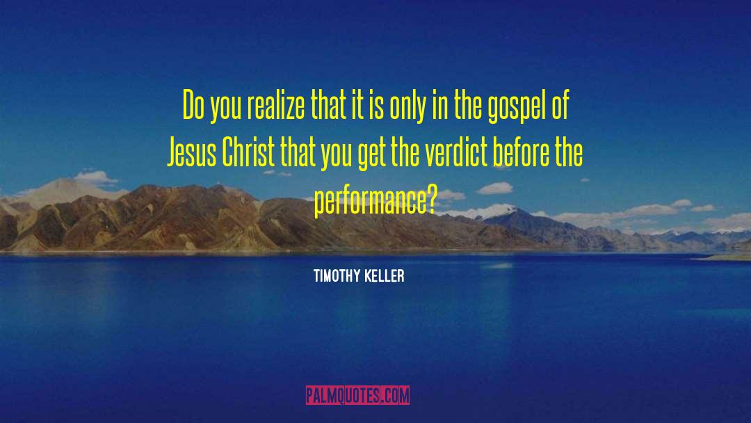 Victory In Christ quotes by Timothy Keller