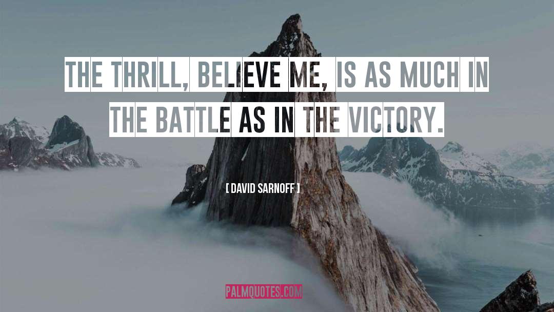Victory Is Yours quotes by David Sarnoff