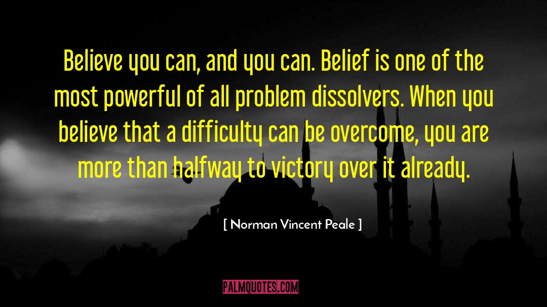 Victory Over Himself quotes by Norman Vincent Peale