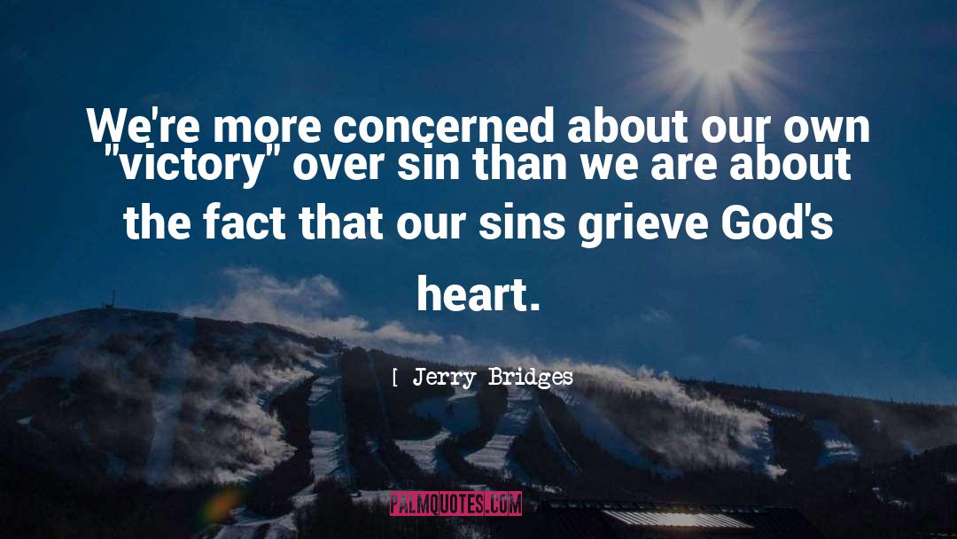 Victory Over Sin quotes by Jerry Bridges
