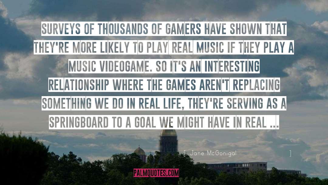 Videogame quotes by Jane McGonigal