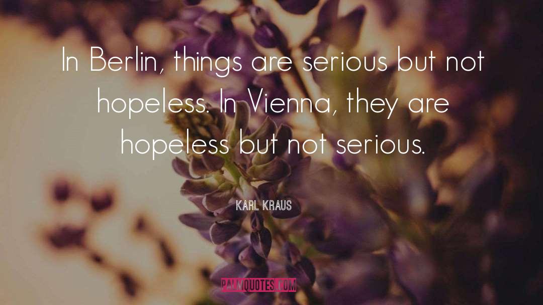 Vienna quotes by Karl Kraus