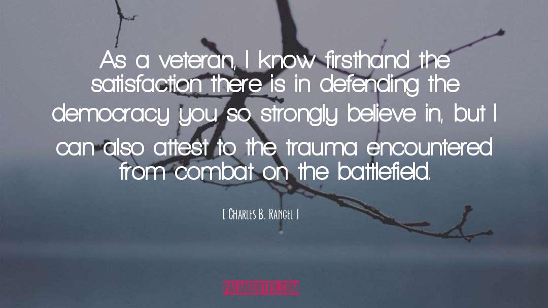 Vietnam Veteran quotes by Charles B. Rangel