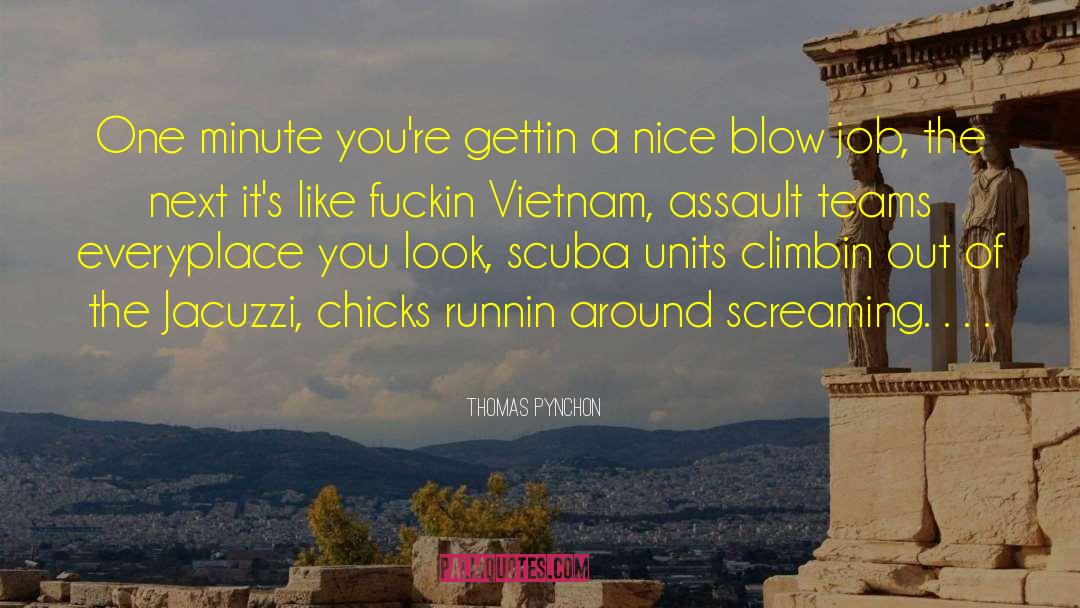 Vietnam Vets quotes by Thomas Pynchon