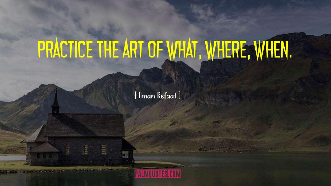 Viewing Art quotes by Iman Refaat