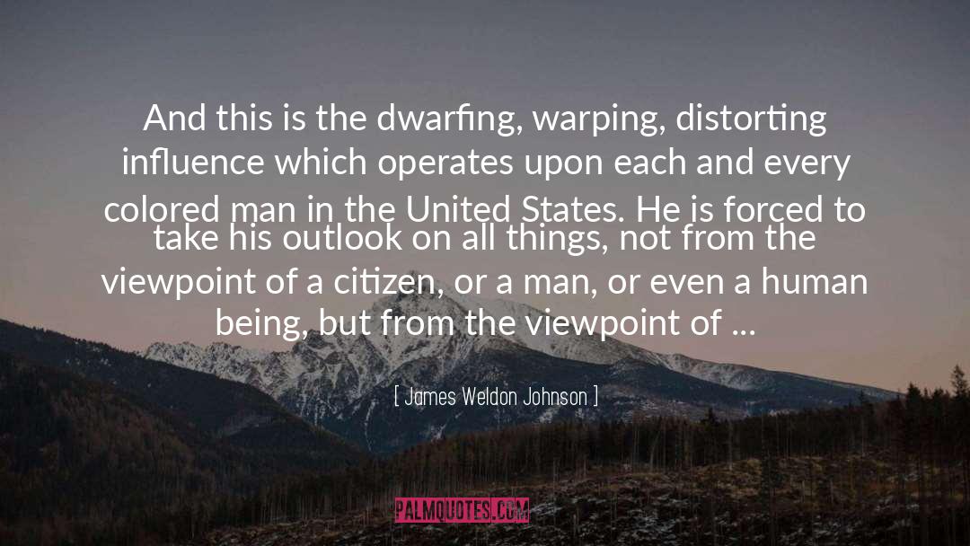 Viewpoint quotes by James Weldon Johnson