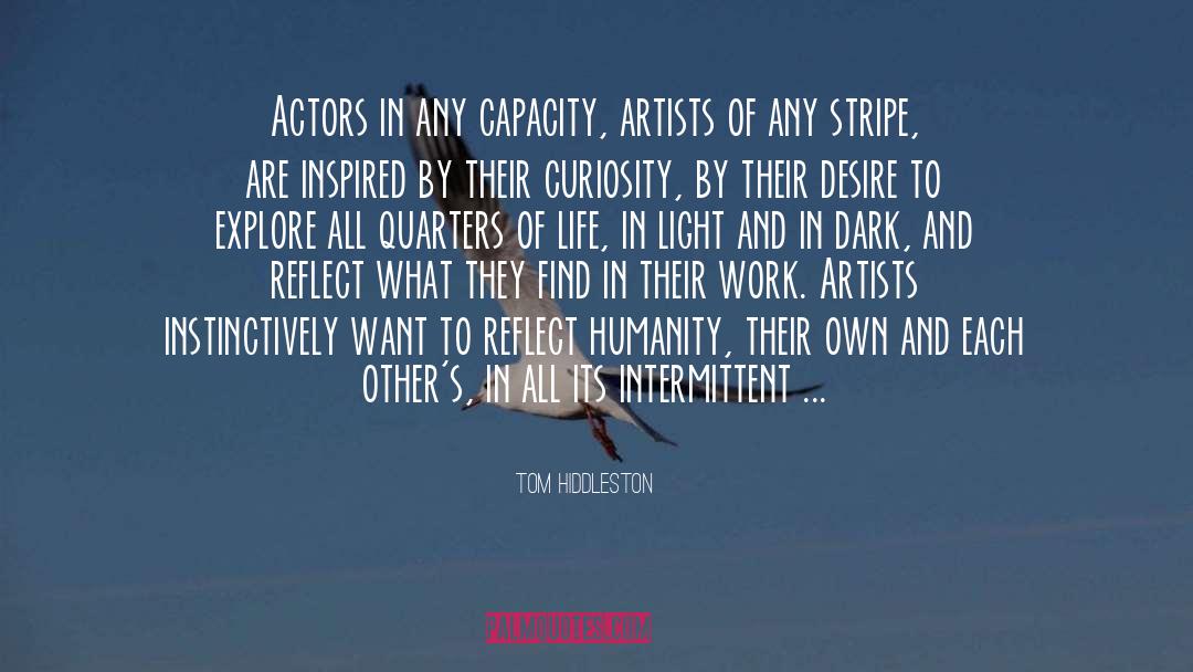 Viewpoint Reflect quotes by Tom Hiddleston