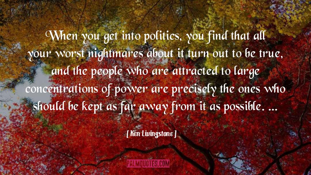 Vigilance quotes by Ken Livingstone