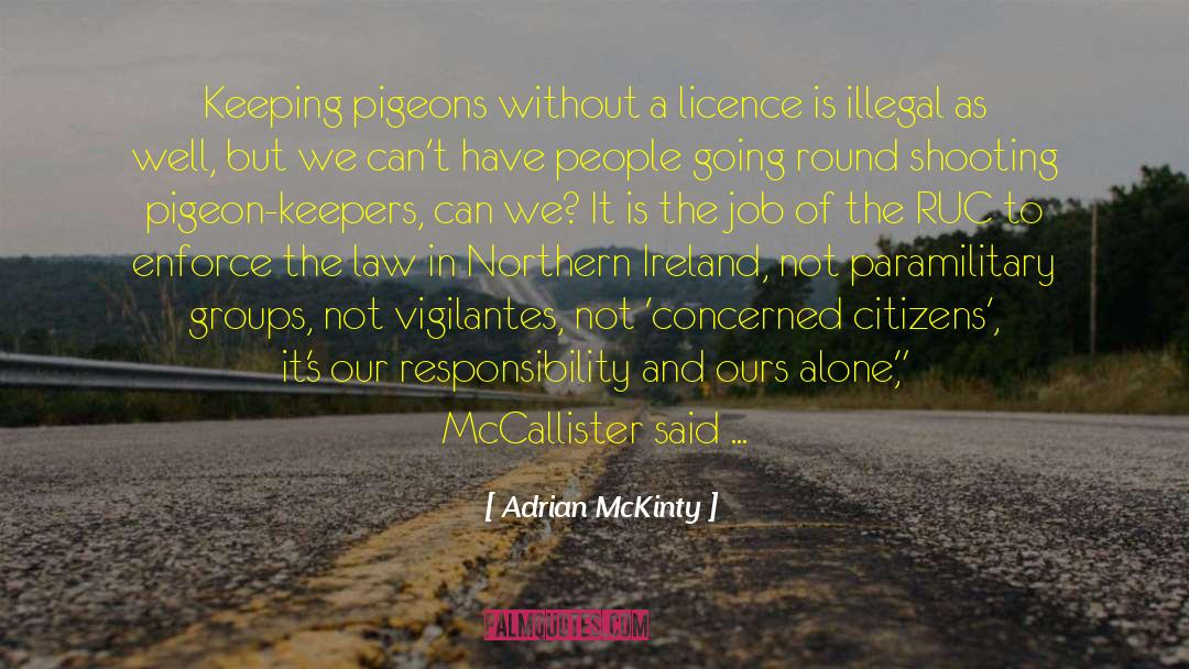Vigilantes quotes by Adrian McKinty