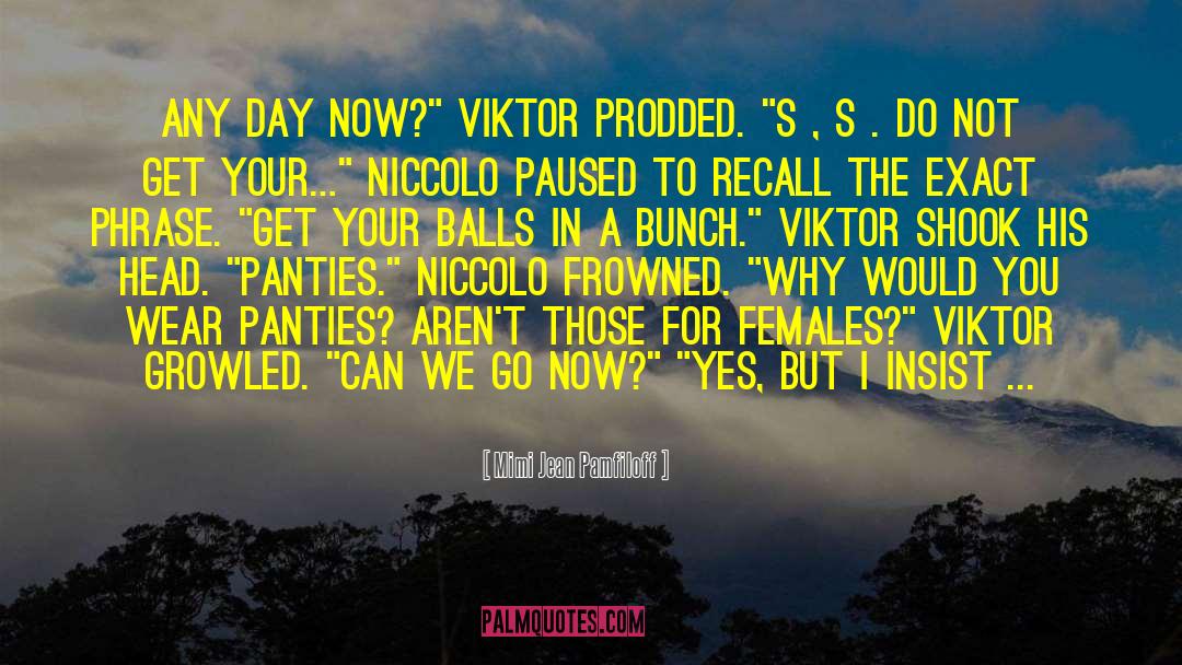 Viktor quotes by Mimi Jean Pamfiloff