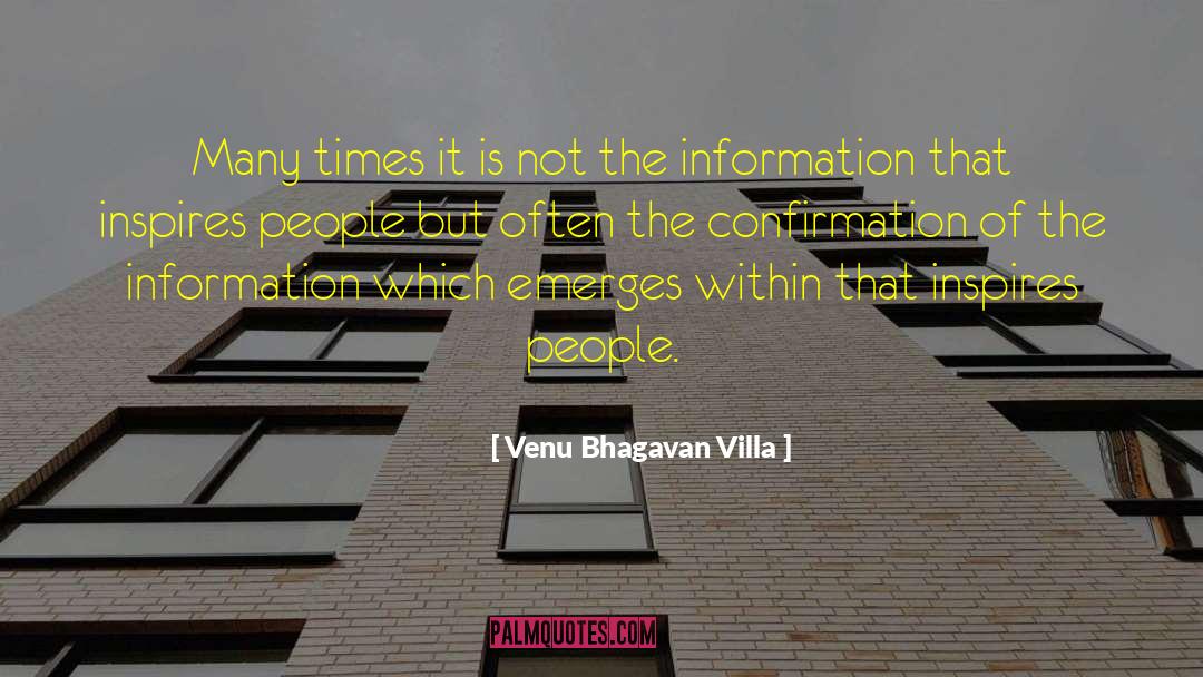 Villa quotes by Venu Bhagavan Villa