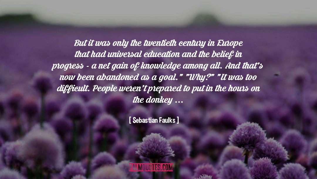 Villagers quotes by Sebastian Faulks