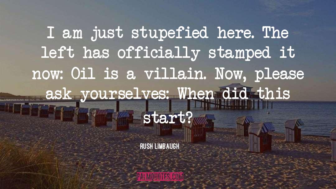 Villain quotes by Rush Limbaugh