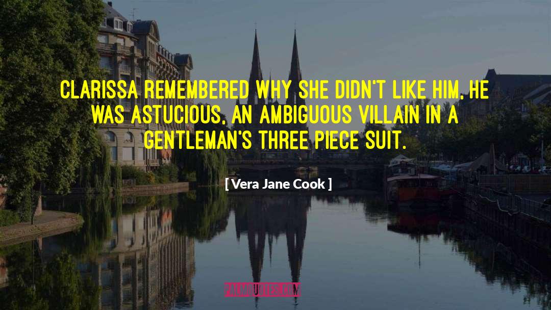 Villain quotes by Vera Jane Cook