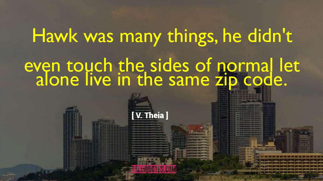 Villasis Zip Code quotes by V. Theia