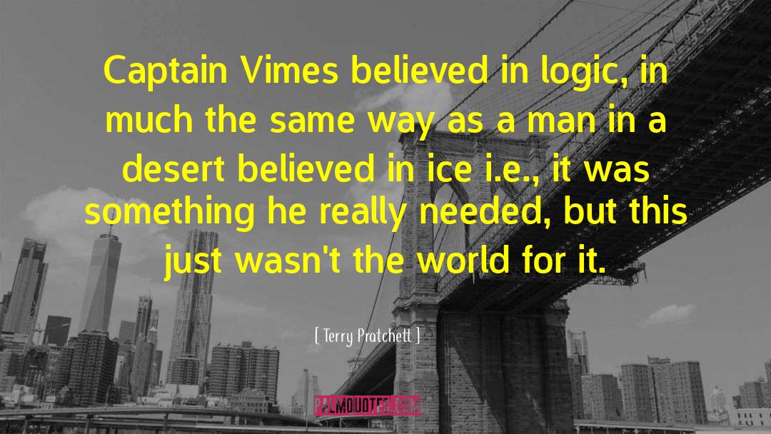 Vimes quotes by Terry Pratchett