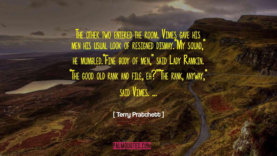 Vimes quotes by Terry Pratchett