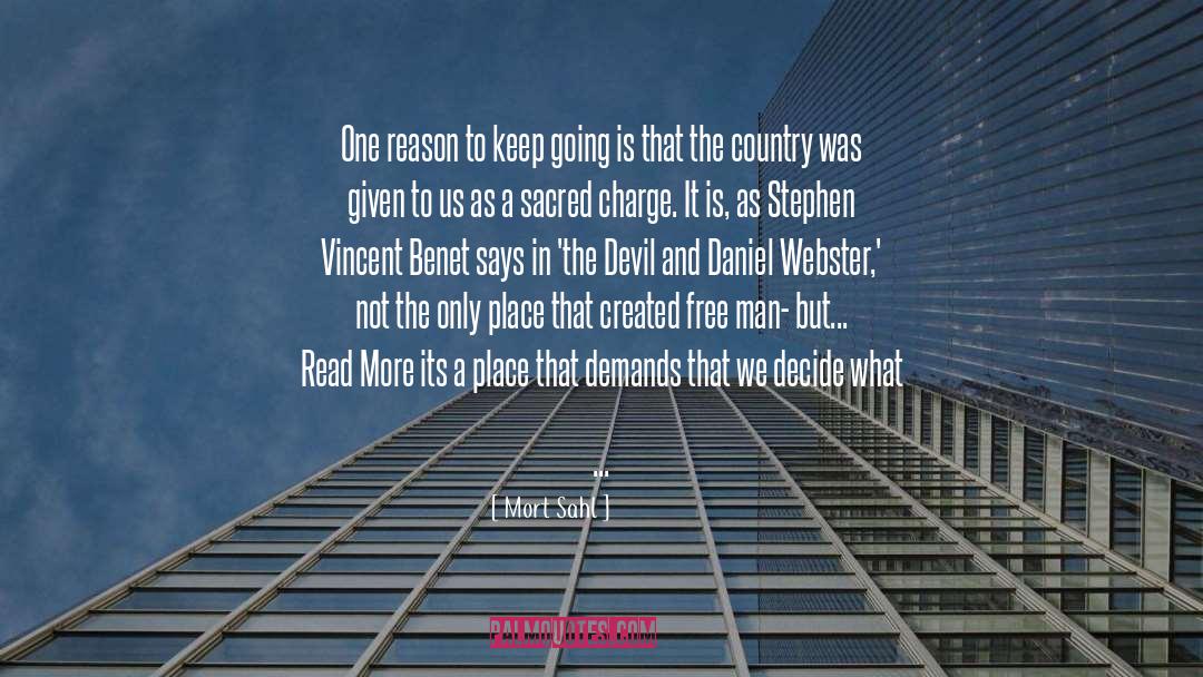 Vincent quotes by Mort Sahl