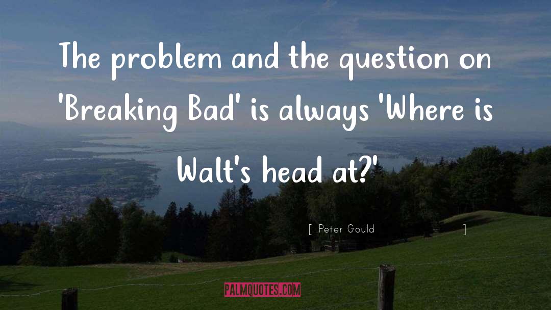 Vindahl Head quotes by Peter Gould