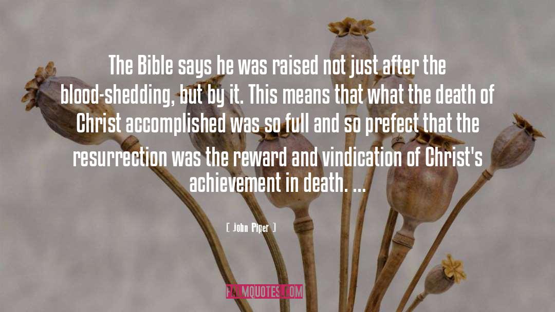 Vindication quotes by John Piper